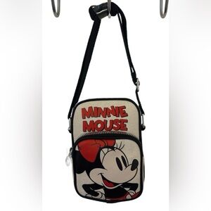 Primark Disney Vintage Minnie Mouse Crossbody Bag Phone Holder Bag